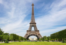 France in Europe* Eiffel Tower, tourist attraction in Paris France