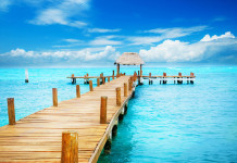 Cancun Holidays in Mexico 2025 Vacation in Tropic Paradise. Jetty on Isla Mujeres, Mexico