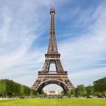 France Eiffel Tower, tourist attraction in Paris