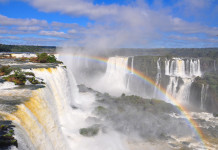 Argentina Tours Iguazu Falls, on the border of Brazil and Argentina.