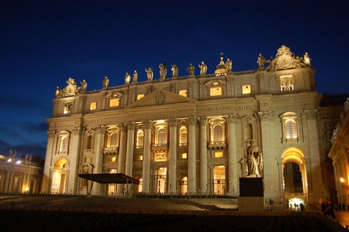 Saint Peter's Basilica in Vatican City, Rome