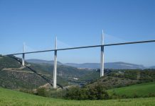 Millau Bridge, Southern France Millau Bridge, Southern France