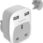 UK to Thailand Plug Adapter Travel adaptor for Thailand with UK output plug
