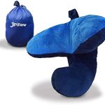 J-Pillow Chin Supporting Travel Pillow Supports your Head, Neck J Pillow Travel Pillow Review