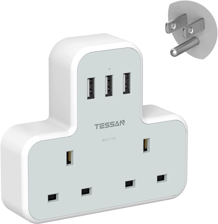 UK to USA plug adaptor