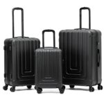 Flight Knight Premium Lightweight Suitcase Flight Knight Premium Lightweight Suitcase - Built-in TSA Lock with USB Port - 8 Spinner Wheels - ABS Hard Shell Carry On Or Check in Luggage - Highly Durable - Approved for Over 100 Airlines