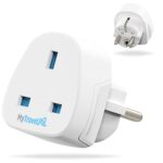 Travel plug type for Greece UK To Greece & Most of Europe | Type E/F Adapter