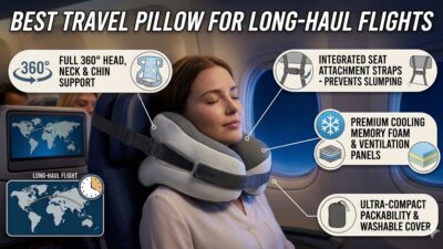 Best Travel Pillow for Long-Haul Flights (2026)