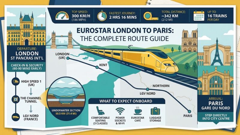 Eurostar London to Paris: The Complete Route Guide
