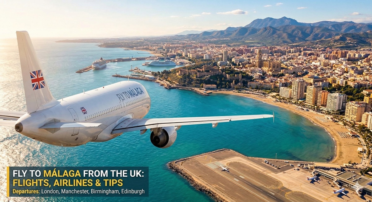 Fly to Málaga from the UK: Flights, Airlines & Tips