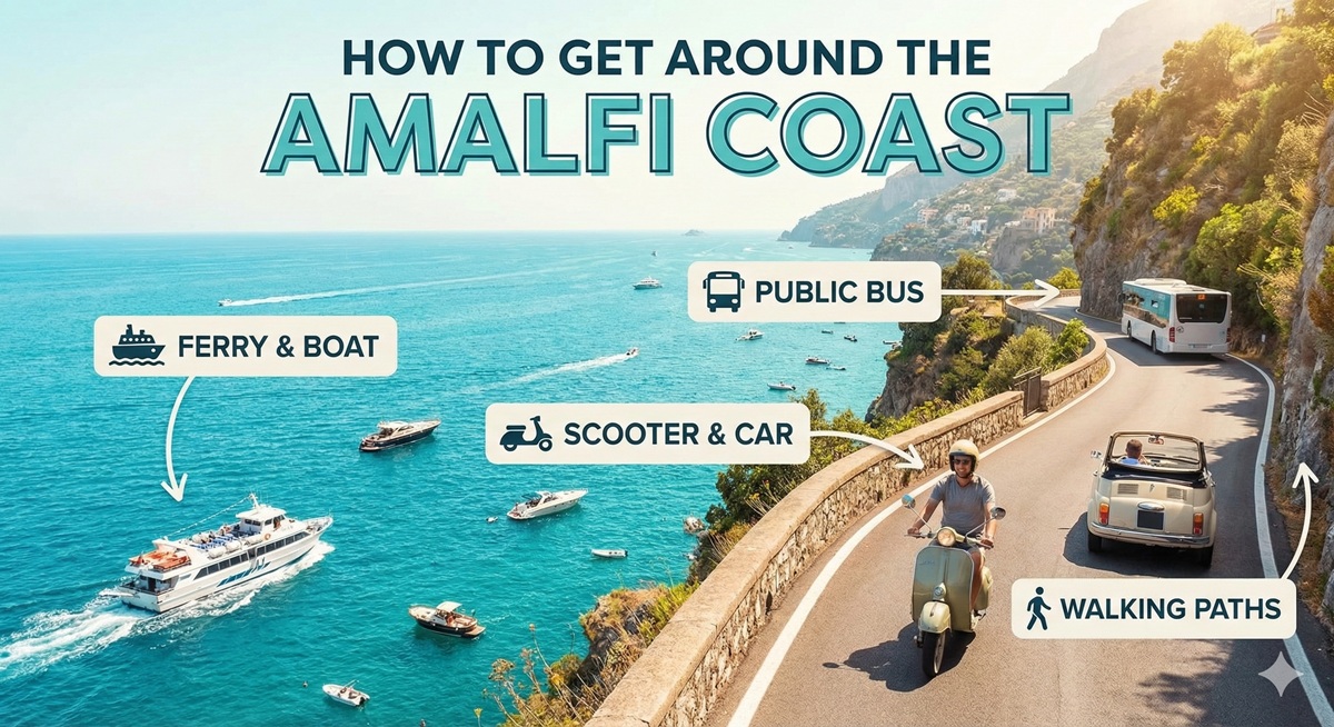 How to Get Around the Amalfi Coast Without Losing Your Mind