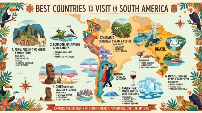 Best Countries to Visit in South America